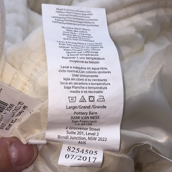 Pottery Barn Velvet Christmas Stocking “Pearson” - Picture 6 of 13